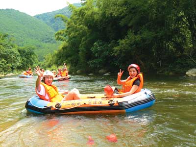 响水河漂流